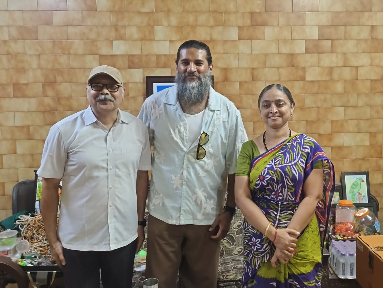 With Hero Vijay Yesudas